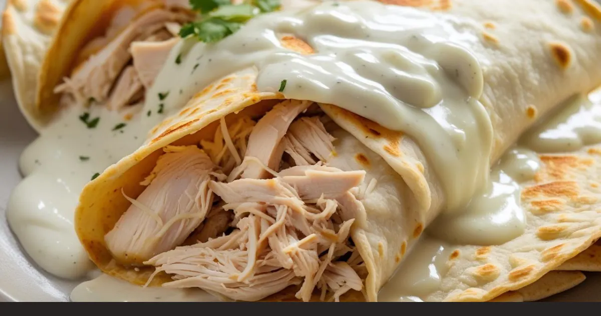 White Chicken Enchilada
