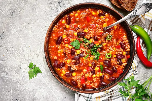 Hearty Beef and Vegetable Chili