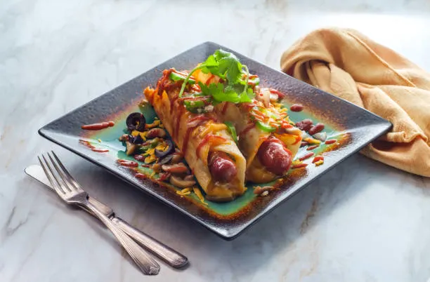 Tex-Mex Beef Enchiladas