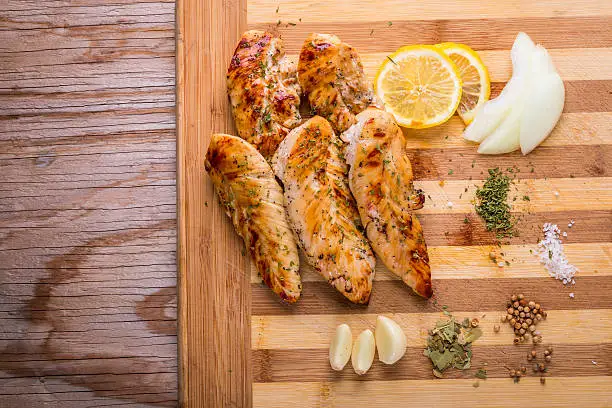 Lemon Herb Air Fryer Chicken Tenders