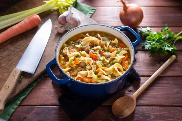 Instant Pot Chicken Noodle Soup