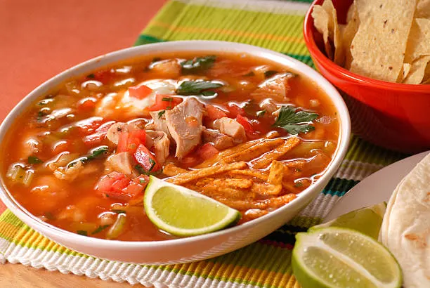 Spicy Chicken Tortilla Soup